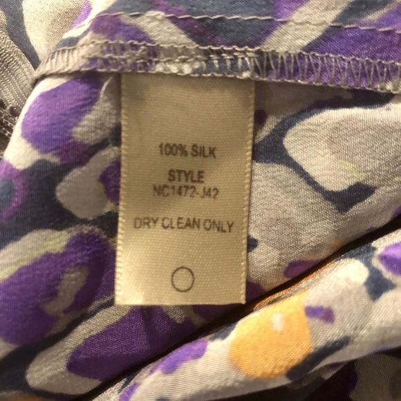 Presley Skye Silk Dress Reptile Print - Picture 6 of 8